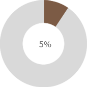 5%